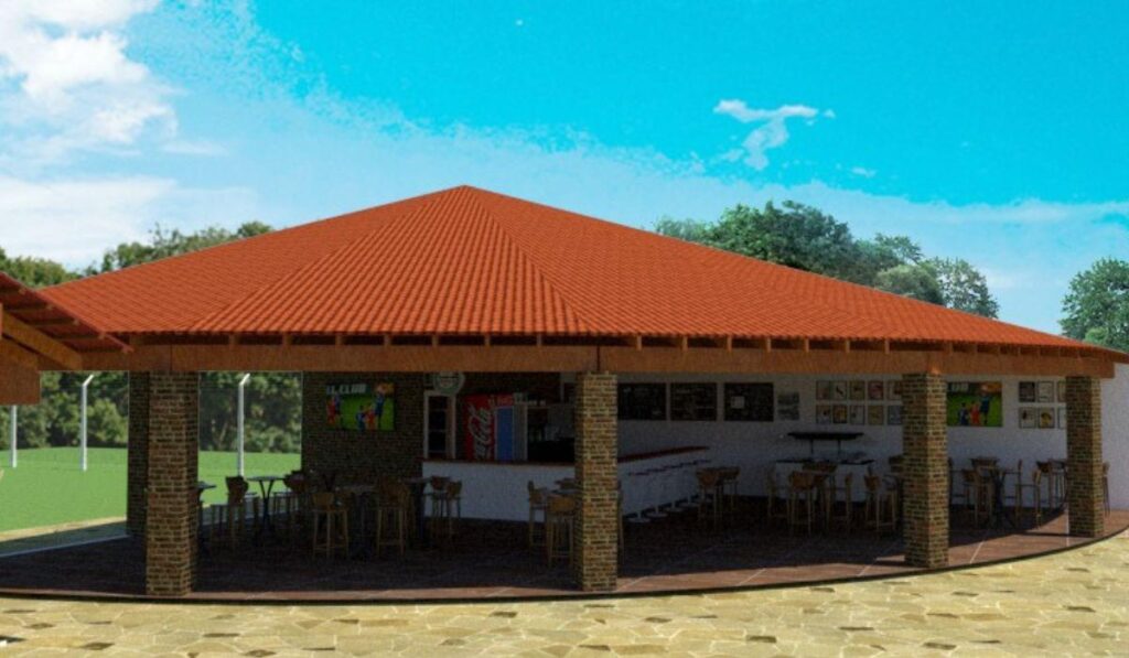 Telhado de PVC
